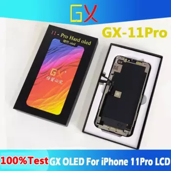 ЖК-дисплей OLED GX для iPhone 11Pro, ЖК-дисплей с сенсорным экраном и дигитайзером в сборе, Протестировано, без битых пикселей, замена, True tone