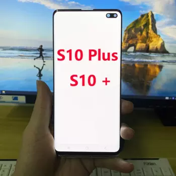 ЖК-дисплей с мертвым пикселем G975 для Samsung S10 + G975, ЖК-дисплей, сенсорный экран, дигитайзер для S10 Plus S10P G975W G975F с рамкой