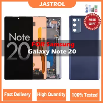 ЖК-дисплей Super Amoled для Samsung Galaxy Note 20, ЖК-дисплей с сенсорным экраном и дигитайзером в сборе для Samsung Note20 N980 N980F