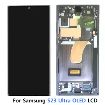 ЖК-дисплей Super OLED S918 для Samsung Galaxy S23, дисплей с сенсорным экраном и дигитайзером в сборе для Samsung Galaxy S23 Ultra 5G, S918U, S918B