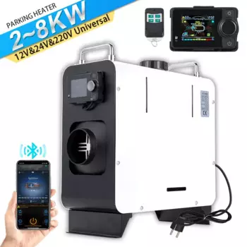 ЖК-панель с дистанционным управлением, 2/5/8 кВт