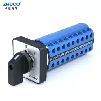 ZHUCO SZW26/LW26-20 3-позиционный переключатель 9 полюсов 20А