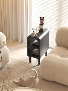 Журнальные столики Мебель для гостиной Прикроватная тумбочка Маленькая напольная стойка для хранения Ультраузкий диван сбоку Несколько прикроватных тумбочек