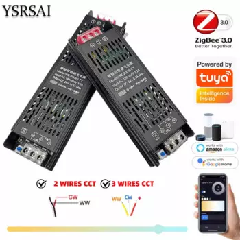 Трансформатор YSRSAI Zigbee для светодиодной ленты 24В 200W/300W