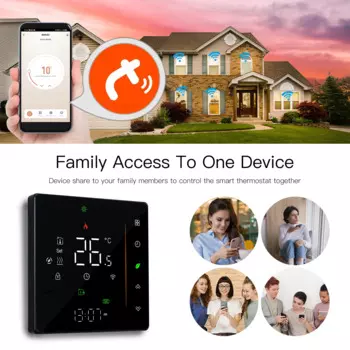 Программируемый термостат SHOJZJ для отопления