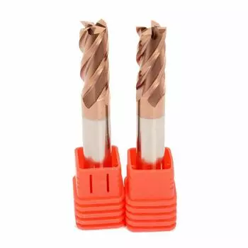 ЗIMICNC Твердосплавная концевая фреза HRC55 10х75-4F