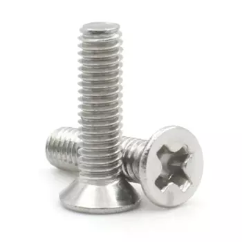 50 шт. M1.2 M1.4 M1.6 M2 M2.5 M3 M3.5 M4 8.8 Углеродистая сталь 304 Нержавеющая сталь Болт с крестообразным шлицем и плоской потайной головкой