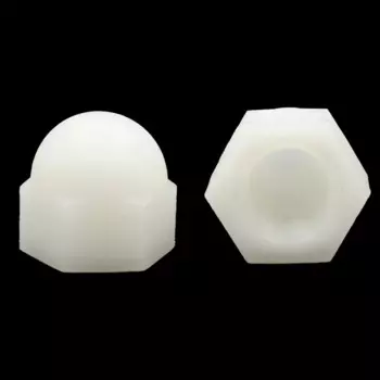 Zimir Пластиковые нейлоновые купольные гайки M3-M20 черный/белый