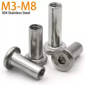 Зимiр шестигранные заклепки из нержавеющей стали M3 M4 M5 M6 M8