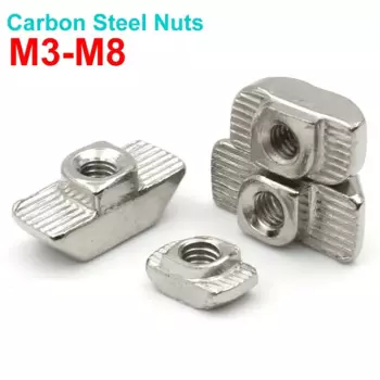 Скользящая гайка Zimir WJ3014A M3/M4/M5/M6/M8 для алюминиевого профиля 2020/3030/4040/4545