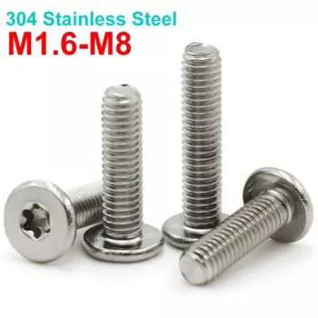 Zimir ультратонкие шестилепестковые Torx болты из нержавеющей стали