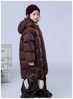 Зимнее пальто для мальчиков, пуховик для детей, одежда для девочек, пальто, верхняя одежда, свободная куртка, детская одежда