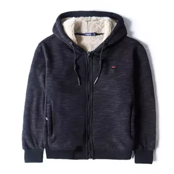 Зимнее женское повседневное худи 8XL 7XL 6XL 5XL, Модное Новое утепленное мужское флисовое пальто на молнии с карманами.