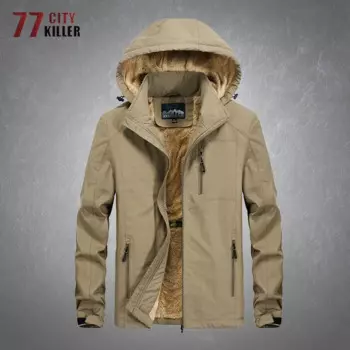 Зимние флисовые парки с подкладкой, мужские пальто, ветрозащитная Женская ветровка, повседневная Съемная куртка-бомбер с капюшоном, мужские куртки