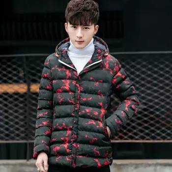 Зимняя куртка, Мужская одежда 2020, модные повседневные толстые хлопковые парки, короткая мужская верхняя одежда, пальто, мужская куртка LW1225