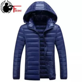 Зимняя куртка Мужская ветровка с капюшоном Парка Теплая хлопковая стеганая куртка Повседневная куртка Мужская одежда Большой мужской размер 4XL 5XL 6XL 7XL