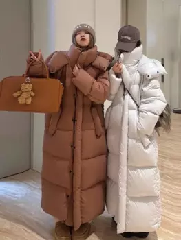 Зимняя теплая длинная куртка, Женское пальто, женская зимняя куртка, парки, верхняя одежда, женская одежда, Женская пуховая куртка