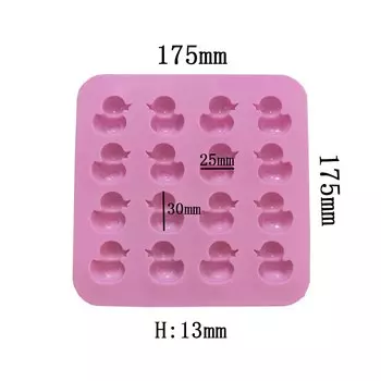 ZINBOOM Форма для выпечки Утенок Силикон