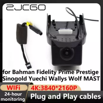 ZJCGO 4K Wi-Fi 3840*2160 DVR видеорегистратор видеорегистратор для Bahman Fidelity Prime Prestige Sinogold Yuechi Wallys Wolf MAST