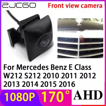 ZJCGO AHD 1080P ЛОГОТИП Автомобильная парковочная камера переднего вида для Mercedes Benz E Class W212 S212 2010 2011 2012 2013 2014 2015 2016
