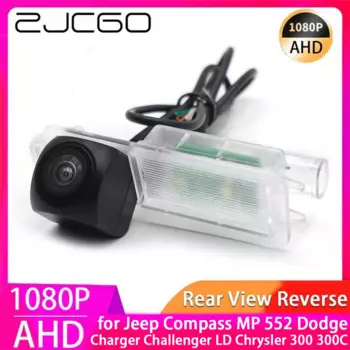 ZJCGO AHD 1080P парковочная резервная камера заднего вида для Jeep Compass MP 552 Dodge Charger Challenger LD Chrysler 300 300C