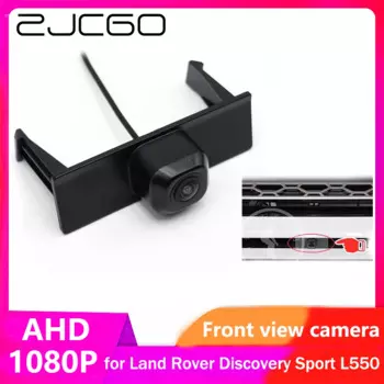 ZJCGO AHD CVBS 1080P 170 ° Автомобильный логотип, парковочная камера переднего вида для Land Rover Discovery Sport L550