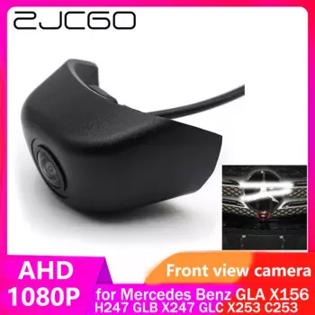 ZJCGO AHD CVBS 1080P 170 ° Автомобильный логотип, парковочная камера переднего вида для H247 GLB X247 GLC X253 C253