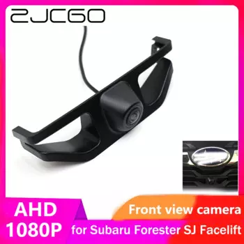 ZJCGO AHD CVBS 1080P 170 ° Автомобильный логотип, парковочная камера переднего вида для Subaru Forester SJ Facelift