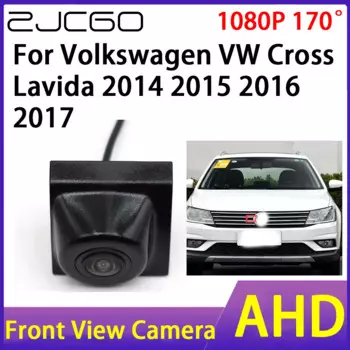ZJCGO камера переднего вида AHD 1080P водонепроницаемая CCD ночного видения для Volkswagen VW Cross Lavida 2014 2015 2016 2017