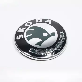 Значок на передний капот автомобиля, наклейка на задний багажник для Skoda S Kamiq Octavia VRS VII Kodiaq GT Yeti Vision Yeti Karok Vision, аксессуары