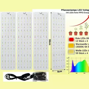 ЗОДОЛАМП светодиодная фитолампа полный спектр