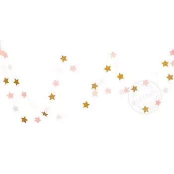 Золотая бумажная гирлянда Partigos