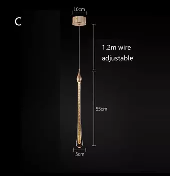 Золотая хрустальная люстра COCO