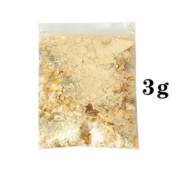 Золотая и серебряная фольга для украшения тортов