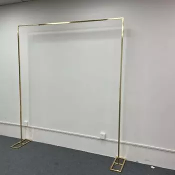 Золотая квадратная рамка фон