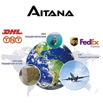 Золотая латунная раковина со сливом Aitana