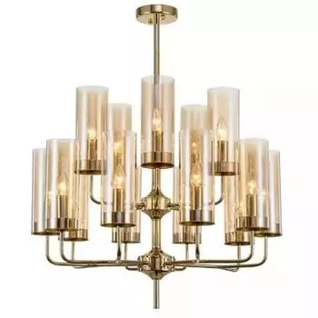 Золотая подвесная люстра Full Matcher