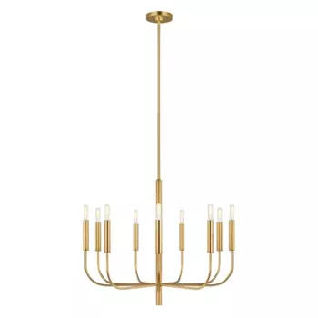 Золотая люстра Narrandes 6/8/10 головок