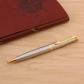 Золотая шариковая ручка Chouxiongluwei
