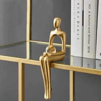 Золотые фигурки из смолы RPXBGUCKARHG