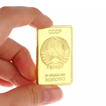 Золотая сувенирная монета СССР