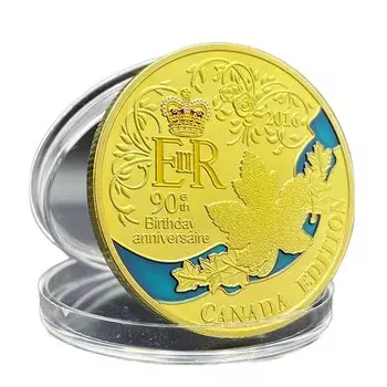 Золотая юбилейная медаль Елизавета II OIMG