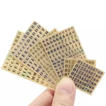 Золотистые/Серебристые наклейки для декорирования MOHAMM