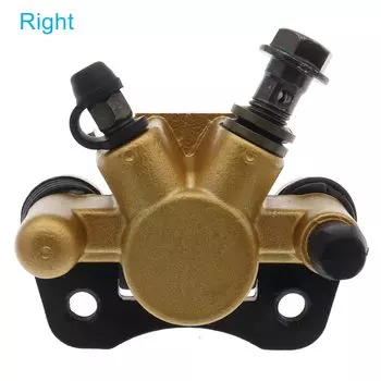 Золотистый левый/правый M10 50 мм дисковый тормозной насос суппорты для 4-колесного ATV мотоцикла велосипеда