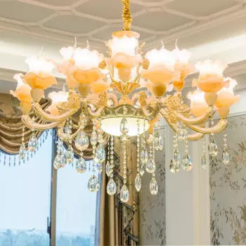 Золото люстра подвески металлические висит хрустальный освещения Гостиная освещения лестницы современный лестница люстра кристалл лампы люстра на потолок люстры в комнату светильник подвесной светодиоды для люстры