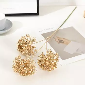 Золотой эвкалипт, искусственный цветок Yaoshine