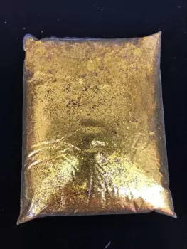 Золотой блестящий порошок для конфетти eTya