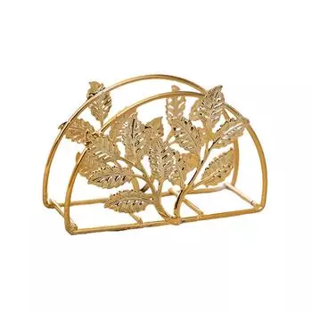 Новинка золотая коробка для салфеток держатель для салфеток металлический художественный дом декоративные настольные аксессуары 2024