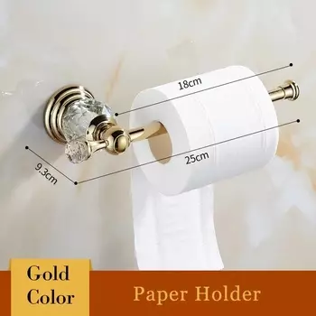 Золотой держатель для туалетной бумаги caiyiyue