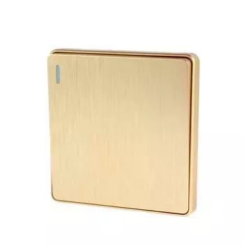 Золотой настенный выключатель ATLECTRIC 1-4 Gang 16A 250V